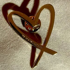 Victoria’s Secret vintage employee pin heart shape